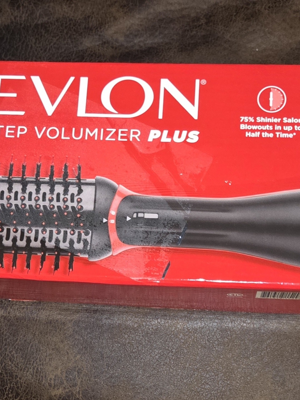 Revlon One-Step Volumizer Plus Hair Dryer Brush - Black & Red